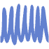 Line Wave Element from Organic Shapes - Flat Set