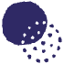 Manmade Overlaps Circle Dots Element from Organic Shapes - Rough Ink Set