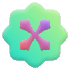 Motif Abstract Shape 109 Element from Graphic Motifs - Gradient Set