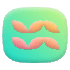 Motif Abstract Shape 129 Element from Graphic Motifs - Gradient Set