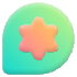 Motif Abstract Shape 13 Element from Graphic Motifs - Gradient Set