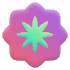 Motif Abstract Shape 136 Element from Graphic Motifs - Gradient Set