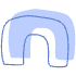 Shape Abstract Arch Thick Element from Organic Shapes - Combo Set