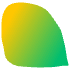 Shape Abstract Bubble Element from Organic Shapes - Gradient Set