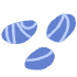 Shape Abstract Dot Rocks Element from Organic Shapes - Texturized Set
