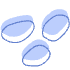 Shape Abstract Dot Rocks Element from Organic Shapes - Combo Set