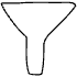 Shape Abstract Filter Funnel Element from Organic Shapes - Filled Set