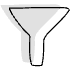 Shape Abstract Filter Funnel Element from Organic Shapes - Combo Set