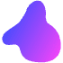 Shape Abstract Fish Element from Organic Shapes - Gradient Set