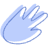 Shape Abstract Hand Element from Organic Shapes - Combo Set