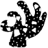 Shape Abstract Hand Zombie Okay Element from Organic Shapes - Texturized Set