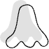 Shape Abstract Nose Element from Organic Shapes - Combo Set