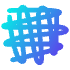 Shape Abstract Scratch Element from Organic Shapes - Gradient Set