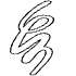 Shape Abstract Scratch Horizontal Element from Organic Shapes - Line Set