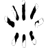Shape Abstract Sparkle Dash Element from Organic Shapes - Texturized Set