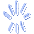 Shape Abstract Sparkle Dash Element from Organic Shapes - Combo Set