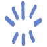 Shape Abstract Sparkle Dash Element from Organic Shapes - Flat Set