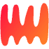 Shape Abstract Spine Element from Organic Shapes - Gradient Set