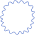 Shape Abstract Splash Element from Organic Shapes - Line Set