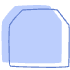 Shape Abstract Tag Square Trapezoid Element from Organic Shapes - Combo Set