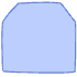 Shape Abstract Tag Square Trapezoid Element from Organic Shapes - Filled Set