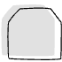 Shape Abstract Tag Square Trapezoid Element from Organic Shapes - Combo Set