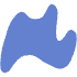 Shape Abstract Wave Element from Organic Shapes - Flat Set