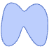 Shape Abstract Wing Element from Organic Shapes - Filled Set