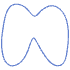 Shape Abstract Wing Element from Organic Shapes - Line Set