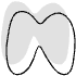 Shape Abstract Wing Element from Organic Shapes - Combo Set