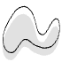 Shape Abstract Worm Element from Organic Shapes - Combo Set