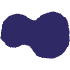 Shape Bubble Sponge Element from Organic Shapes - Rough Ink Set