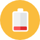 Battery Low icon - Free transparent PNG, SVG. No Sign up needed.