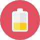 Battery Medium icon - Free transparent PNG, SVG. No Sign up needed.