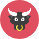 Bull icon - Free transparent PNG, SVG. No Sign up needed.