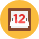 Calendar icon - Free transparent PNG, SVG. No Sign up needed.