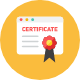 Certificate icon - Free transparent PNG, SVG. No Sign up needed.