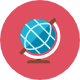 Education Globe icon - Free transparent PNG, SVG. No Sign up needed.