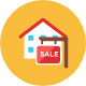 House Sale icon - Free transparent PNG, SVG. No Sign up needed.