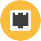 Lan Connector icon - Free transparent PNG, SVG. No Sign up needed.