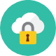 Locked Cloud icon - Free transparent PNG, SVG. No Sign up needed.