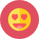 Love Smiley icon - Free transparent PNG, SVG. No Sign up needed.