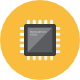 Microchip icon - Free transparent PNG, SVG. No Sign up needed.