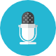 Microphone 3 icon - Free transparent PNG, SVG. No Sign up needed.