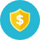 Money Shield icon - Free transparent PNG, SVG. No Sign up needed.