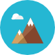 Mountain icon - Free transparent PNG, SVG. No Sign up needed.