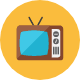 Television icon - Free transparent PNG, SVG. No Sign up needed.