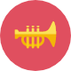 Trumpet icon - Free transparent PNG, SVG. No Sign up needed.