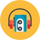 Walkman icon - Free transparent PNG, SVG. No Sign up needed.