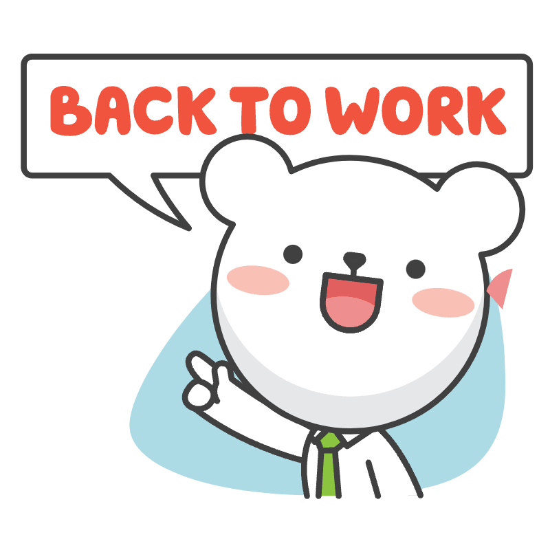 009 Emoji from Zoo Office - Stickers Set